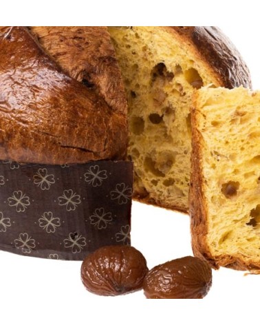 Panettone "San Biagio" ai Marroni Canditi